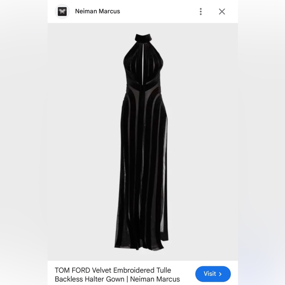 Vintage Velvet Mesh Bandage V Neck Sleeveless Flared Bodycon Maxi Dress- Size 10 - Picture 12 of 12